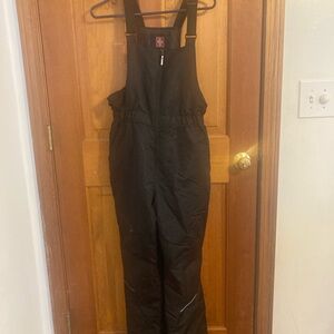 Swiss Tech Black Snow Bib Overalls xxl